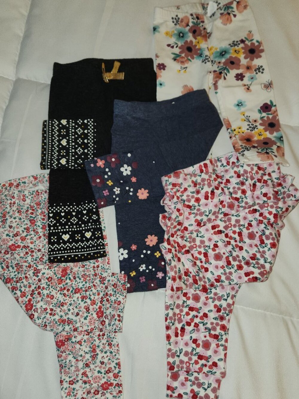 Baby Clothes: 3-6M: 6 x Pants